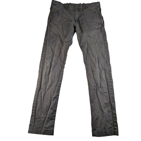 Mens J Crew Stretch Chino Pants Size 30x32 Brown Cotton Blend Pockets - Picture 1 of 11